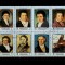 ✅ (S46) Ajman 1972 ,&quot;Ludwig van Beethoven&quot;, serie completa in bloc , stampilata