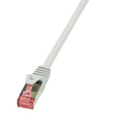 Cumpara ieftin Cablu patchcord gembird, logilink, S/FTP PIMF, CAT6, PrimeLine 7,5m, gri