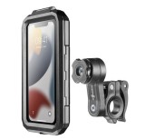 Cumpara ieftin Suport telefon Interphone model Quiklox Armor Pro &ndash; carcasa universala &ndash; montaj pe ghidon &ndash; waterproof &ndash; diagonala maxima smartphone: 6.5 inch