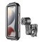 Suport telefon Interphone model Quiklox Armor Pro &ndash; carcasa universala &ndash; montaj pe ghidon &ndash; waterproof &ndash; diagonala maxima smartphone: 6.5 inch