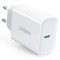 INCARCATOR retea Ugreen, &quot;CD127&quot; Quick Charge 30W, 1 x USB Type-C 5V/3A, alb &quot;70161&quot; (timbru verde 0.18 lei) - 6957303871612