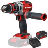 Einhell TE-CD 18 Li-i PXC + Starter Kit - Masina de gaurit si insurubat cu percutie 60 Nm + Set 1 acumulator si incarcator Li-Ion 18 V 4 Ah