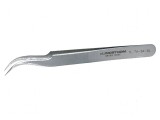 Pensetă cu v&acirc;rf curbat de 115mm