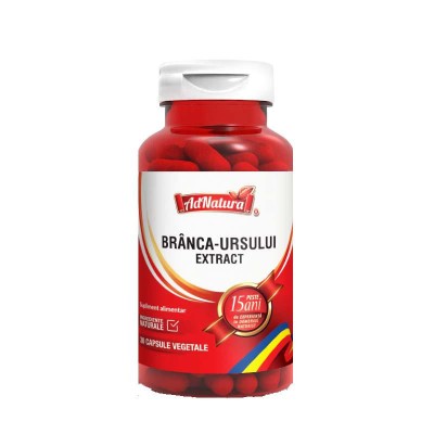 Branca Ursului Extract 30 capsule Adnatura foto