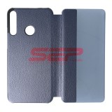 Husa Smart View Huawei P40 Lite E, Flip Cover, Midnight Blue