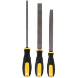 Topmaster 360109 - Set raspile mixte 200 mm dantura bastarda 3 bucati
