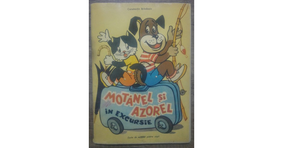 Motanel si Azorel in excursie - Constantin Brindasiu/ carte de colorat ...