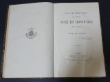 HENRI DE SUCKAU, LES GRANDES VOIES DU PROGRES. SUEZ ET HONDURAS - 1869