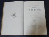 HENRI DE SUCKAU, LES GRANDES VOIES DU PROGRES. SUEZ ET HONDURAS - 1869