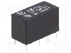 Releu miniaturale, 12V DC, 2A, serie RS, RAYEX ELECTRONICS - RS-12-L