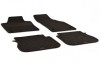 Covorase Auto Cauciuc VW Caddy 5 Locuri (2003-) Gri Carbon Umbrella - Set Complet Fata + Spate, Impermeabile, Bordura Inalta