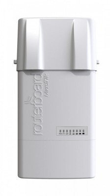 BaseBox 5, 1 x Gigabit LAN, USB, miniPCIe, 802.11a/n 5Ghz 2x2, PoE, outdoor - MikroTik RB912UAG-5HPnD-OUT foto