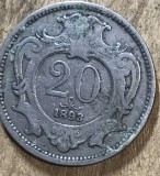MNDSTR AUT201 - Austro-Ungaria - 20 heller 1893