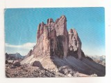 FA145 -Carte Postala - ITALIA - Dolomiti. Tre Cime di Lavaredo, necirculata