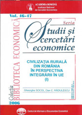 Studii si cercetari economice - Academia Romana - 46-47/ 2006 foto