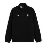 Ferrari hanorac de bărbați 1/4 Zip black F1 Team 2026 - L