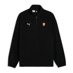 Ferrari hanorac de bărbați 1/4 Zip black F1 Team 2026 - M