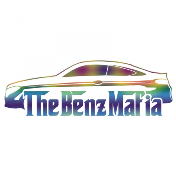 Sticker Mercedes The Benz Mafia , Design Exclusiv pentru Fanii Mercedes