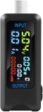 Cumpara ieftin iSEN 6527-T USB Digital Tester Negru, USB Type-C, Ecran LCD