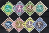 SHARJAH 1964 - Jocurile olimpice Tokyo / serie completa MNH, Nestampilat