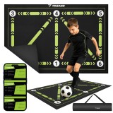 Saltea de antrenament fotbal Trizand 60x90 cm cu marcaje pentru dribling