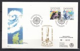 Danemarca 1991 - FDC SPECIAL AUR - EUROPA SPATIALA - Tiraj 60 ex. numerotate