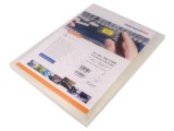 Etichetă Autolaminare HellermannTyton, Albă, 25.4x95.3mm, Poliester, Pentru Marcaj Fire Cabluri, Laser, 1000 Buc.