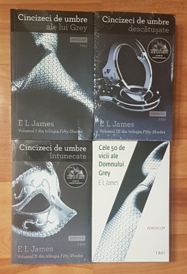 Seria Cincizeci de umbre de E. L. James (4 vol.) foto
