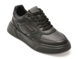 Pantofi sport EPICA negri, 6005, din piele naturala