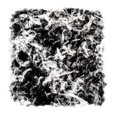 Sticker decorativ Abstract, Alb, 55 cm, 11070ST foto
