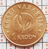 1094 Estonia 1 Kroon 2008 Independence km 44 UNC, Europa