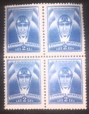 Cumpara ieftin Romania 1932 pilot, cap de pilot Timbrul aviatiei bloc de 4, val. 2Lei, mnh, Nestampilat