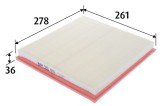 VALEO 585489 Filtru aer