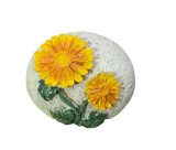 FIGURINA RASINA, MODEL FLOARE PE PIATRA