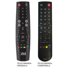 Telecomanda inlocuitoare compatibila cu originalul pentru TV Kruger&amp;Matz KM0232T PIL0356 (326-3)