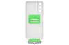 Galaxy S21 FE; Silicone Cover with Strap; White &quot;EF-GG990TWEGWW&quot;, Alb, Silicon, Samsung