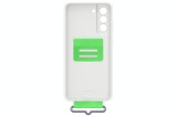 Galaxy S21 FE; Silicone Cover with Strap; White &quot;EF-GG990TWEGWW&quot;, Samsung
