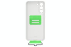 Galaxy S21 FE; Silicone Cover with Strap; White &amp;quot;EF-GG990TWEGWW&amp;quot; foto
