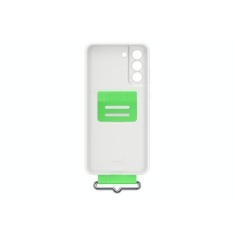 Galaxy S21 FE; Silicone Cover with Strap; White &quot;EF-GG990TWEGWW&quot;