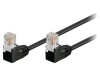 Patch Cord Ethernet UTP Cat5e PVC Negru 3m, Goobay