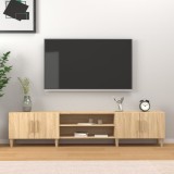 VidaXL Comodă TV, stejar sonoma, 180x31,5x40 cm, lemn prelucrat