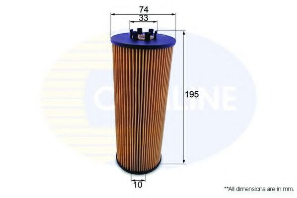 Filtru ulei AUDI A6 (4B2, C5) (1997 - 2005) COMLINE EOF068