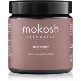 Mokosh Sandalwood &amp; Amber unt pentru corp, hranitor 120 ml