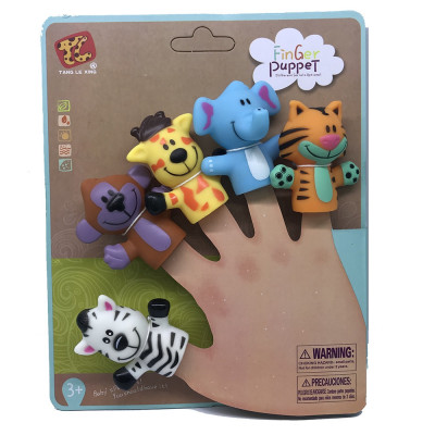 Set 5 Figurine Pentru Degete Cu Animale 2737 foto