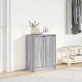VidaXL Dulap de pantofi gri Sonoma 57x34x76 cm lemn prelucrat