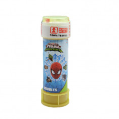 Tub baloane de sapun 60 ml Spider Man Dulcop 3005, Multicolor foto