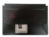 Carcasa superioara cu tastatura palmrest Laptop, Asus, ROG Strix GL503, GL503V, GL503VM, GL503VD, v2