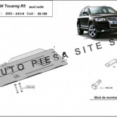 Scut metalic cutie viteze VW Touareg R5 3.2 V6 / 2.5 TDI / 3.0 TDI fabricat in perioada 2003 - 2010 APS-00,190