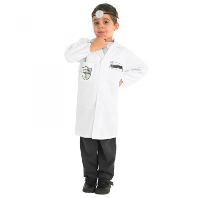 Costum Doctor pentru baieti 128 cm 7-8 ani foto