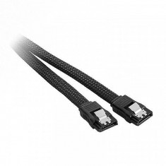Cablu SATA CableMod Mod Mesh SATA 3 60cm Black foto